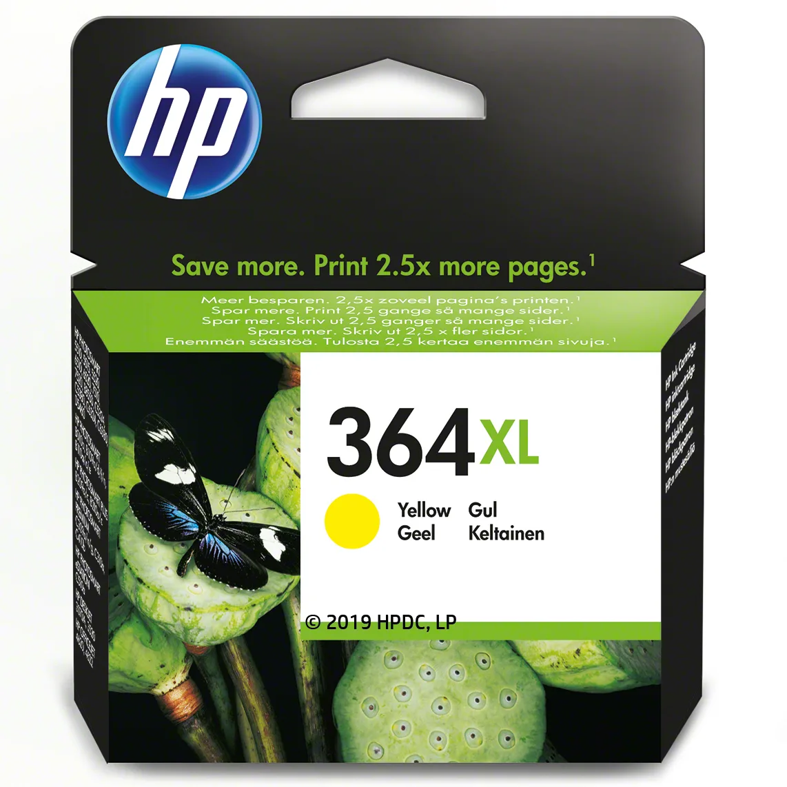 Original HP 364XL Yellow Ink Cartridge