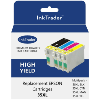 Compatible Epson 35XL Cyan, Magenta, Yellow & Black Ink Cartridges – Multipack