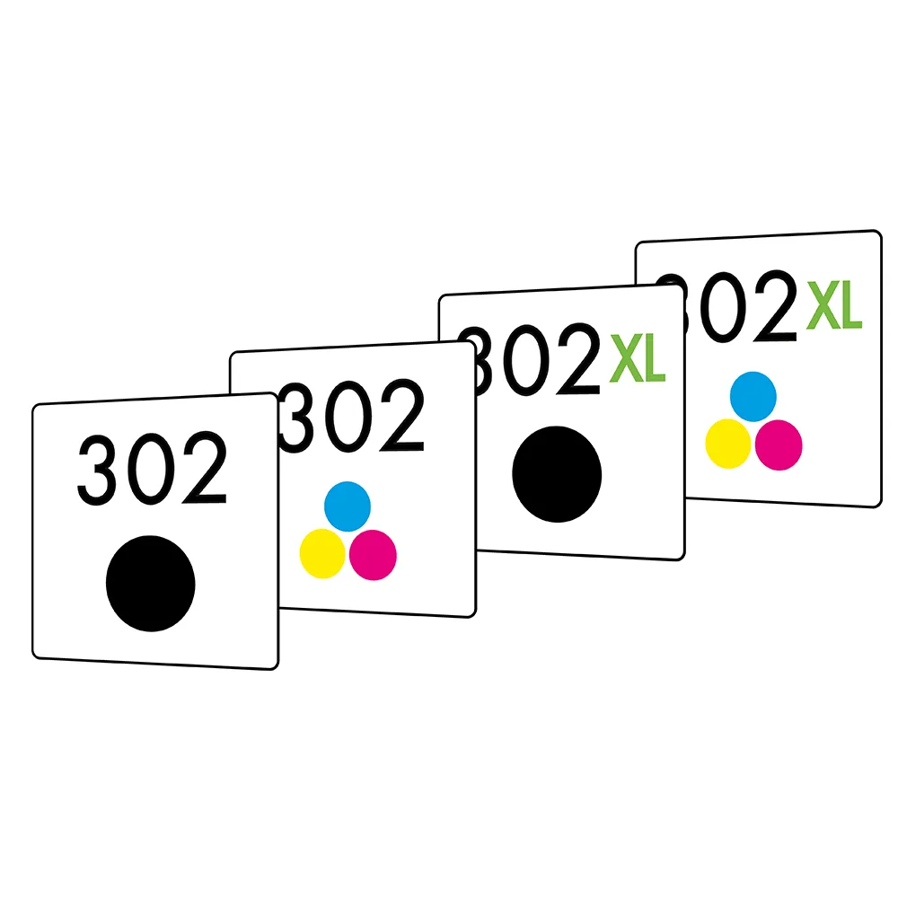 HP 302 and 302XL Cartidges - Whats the difference?