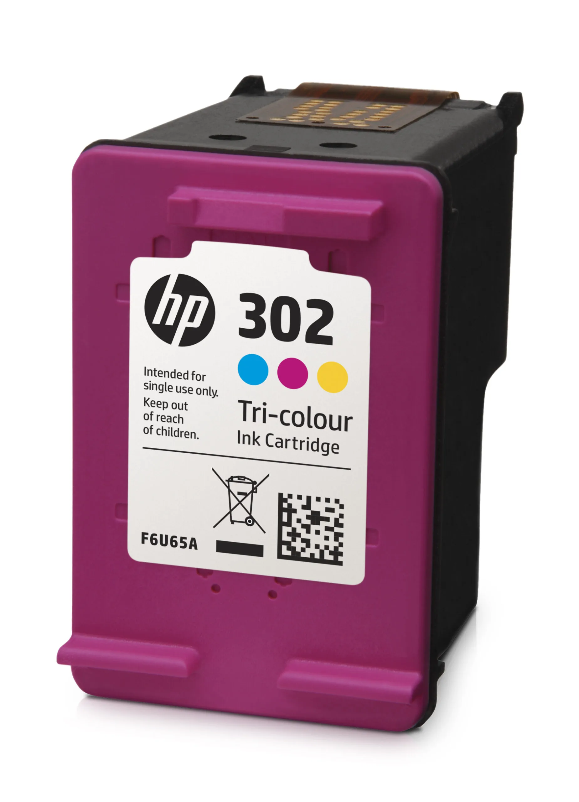 HP 302 Tri-Colour Ink Cartridge