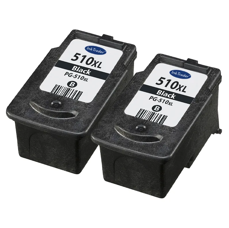 Remanufactured Canon PG510XL Black Twin Pack High Capacity Ink Cartridges