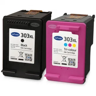 Remanufactured HP 303XL Black & Colour Ink Cartridge Multipack