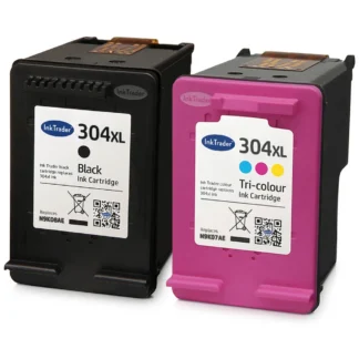 Remanufactured HP 304XL Black & Colour Ink Cartridge Multipack