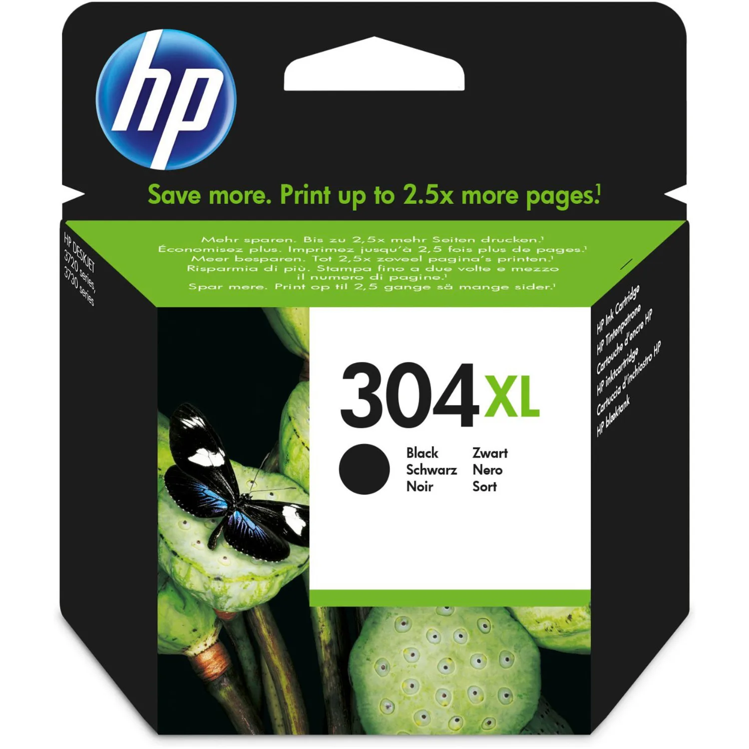 Original HP 304XL Black Ink Cartridge
