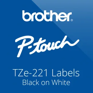 P-Touch Tze-221 Label Tapes